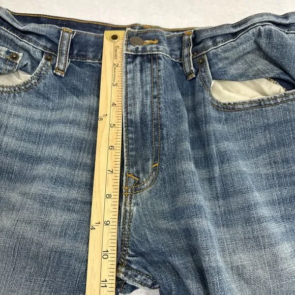 Banana Republic Jeans Men's 34 x 34 Straight Leg Medium Denim - Picture 15 of 16